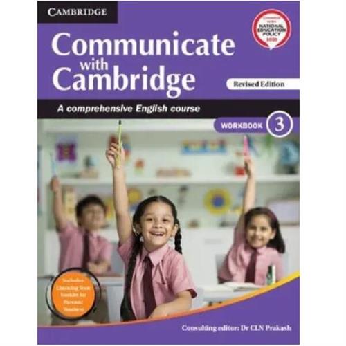 Communicate With Cambridge Level 3 Workbook With Booklet A Comprehensive English Course CBSE English