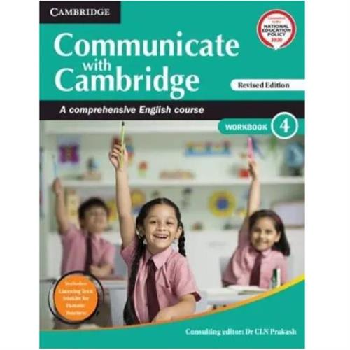 Communicate With Cambridge Level 4 Workbook With Booklet A Comprehensive English Course CBSE English