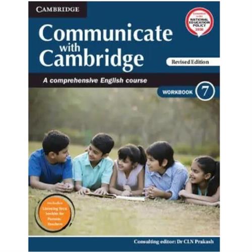 Communicate With Cambridge Level 7 Workbook With Booklet A Comprehensive English Course CBSE English