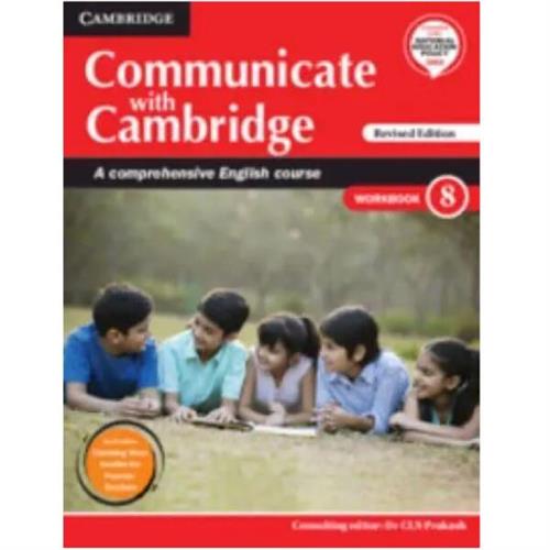 Communicate With Cambridge Level 8 Workbook With Booklet A Comprehensive English Course CBSE English