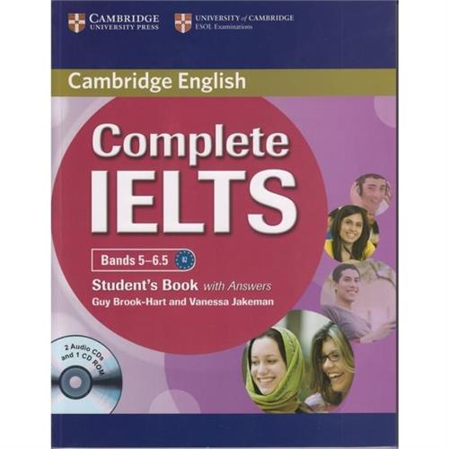 Complete IELTS Bands 5-6.5 : Students Book with Answers (PB + 2 ACDs + 1 CD-ROM)