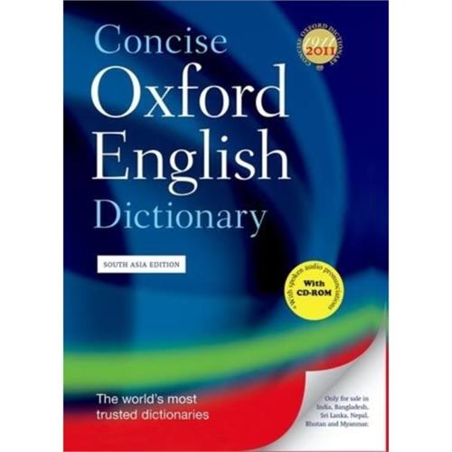 Concise Oxford English Dictionary with CD