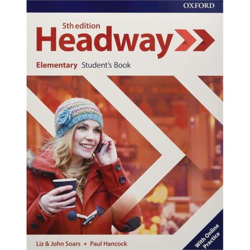 Headway 5th Edition Elementary Students Book with Online Practice Access