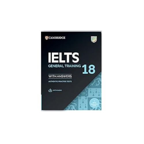 IELTS 18 General Training Students Book with Answers and Audio with Resource Bank