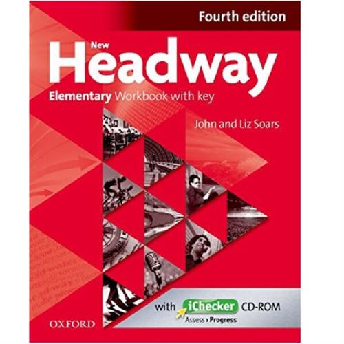 New Headway Elementary Workbook with Key & Ichecker CD-ROM Pack John and Liz Soars