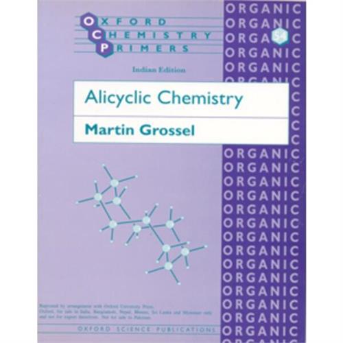 Oxford Chemistry Primers Alicyclic Chemistry