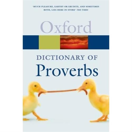 Oxford Dictionary Of Proverbs