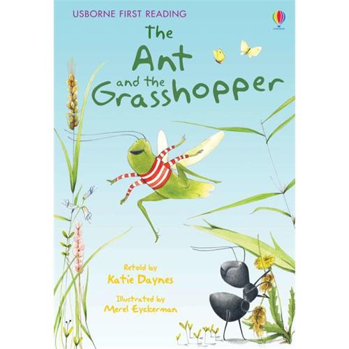 Usborne First Reading Level 1 Ant & the Grasshopper Katie Daynes