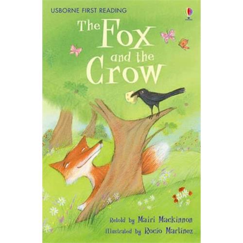 Usborne First Reading Level 1 Fox the Crow Mairi Mackinnon