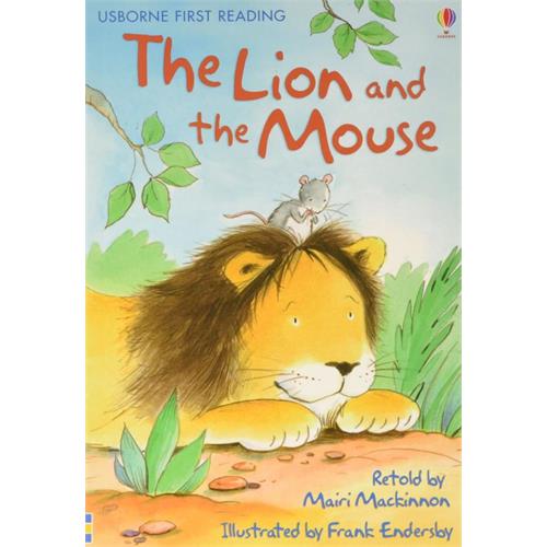 Usborne First Reading Level 1 Lion & the Mouse Mairi Mackinnon