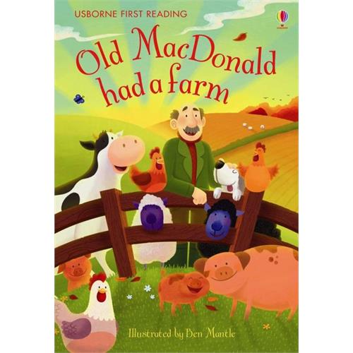 Usborne First Reading Level 1 Old MacDonald Had a Farm Ben Mantle