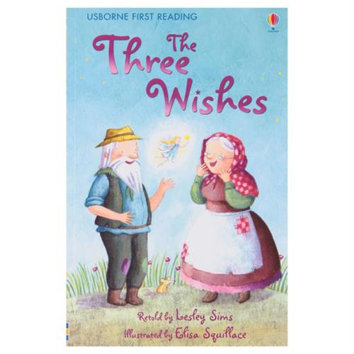 Usborne First Reading Level 1 The Three Wishes Lesley Sims