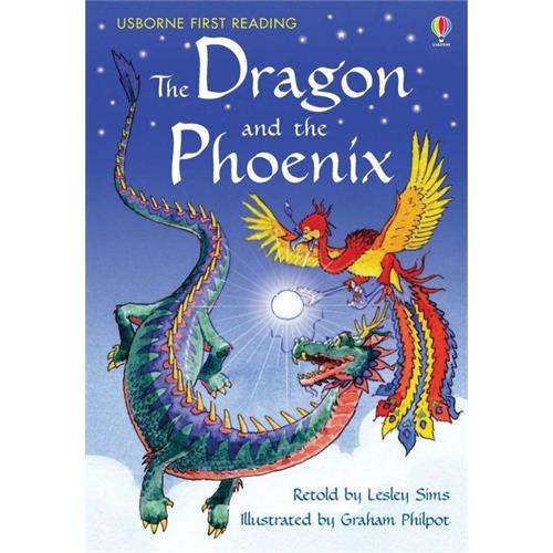 Usborne First Reading Level 2 Dragon & the Phoenix Lesley Sims