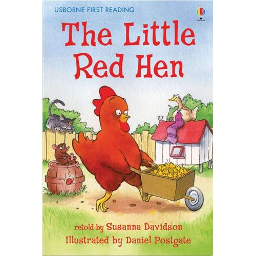 Usborne First Reading : The Little Red Hen Level 3 Book by Susanna Davidson