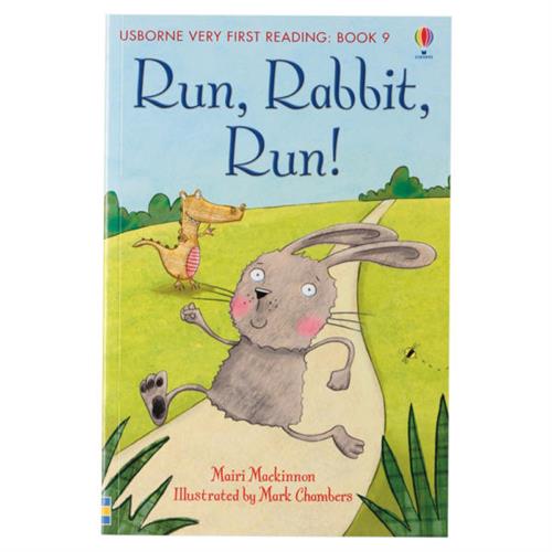 Usborne Very First Reading: Book 09 Run, Rabbit, Run! Mairi Mackinnon