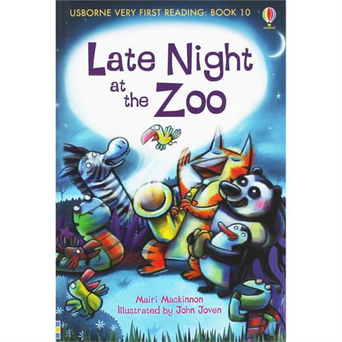 Usborne Very First Reading: Book 10 Late Night at the Zoo Mairi Mackinnon