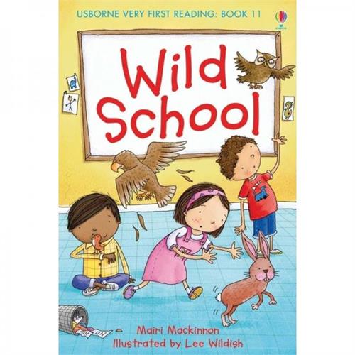 Usborne Very First Reading: Book 11 Wild School Mairi Mackinnon