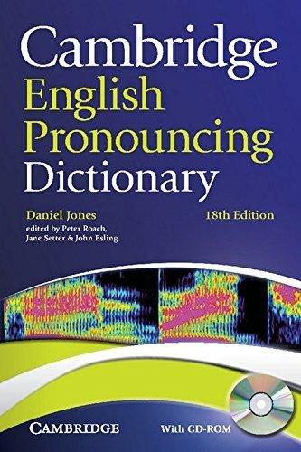 Cambridge English Pronouncing Dictionary 18th Ed With CD