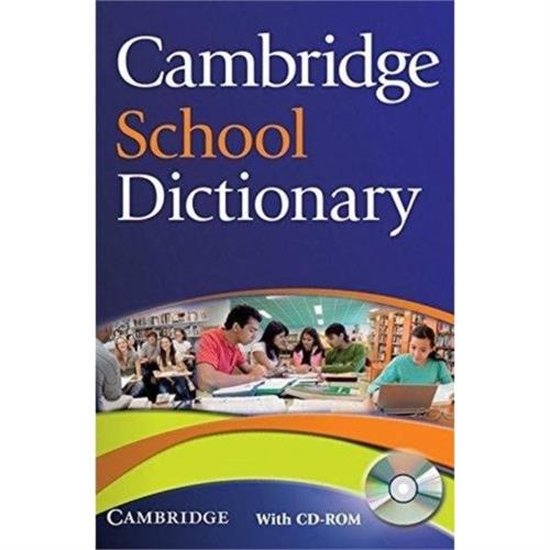 Cambridge School Dictionary with CD