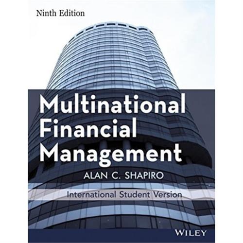 Multinational Financial Management