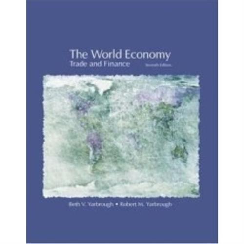 The World Economy Trade And Finance