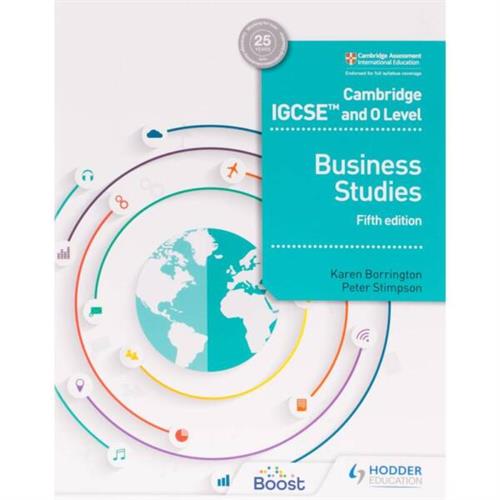 Cambridge IGCSE and O Level Business Studies 5th edition