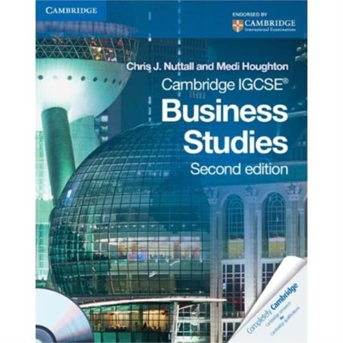 Cambridge IGCSE Business Studies Coursebook with CD-ROM