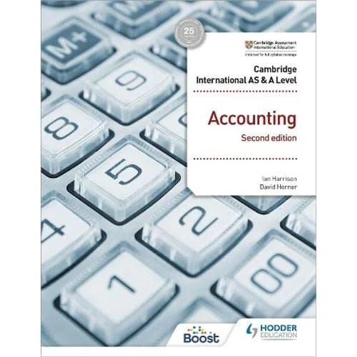 Cambridge International AS and A Level Accounting