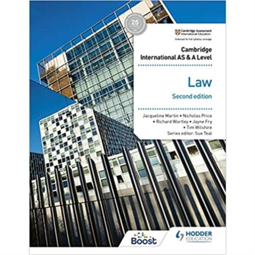 Cambridge International AS and A Level Law Second Edition