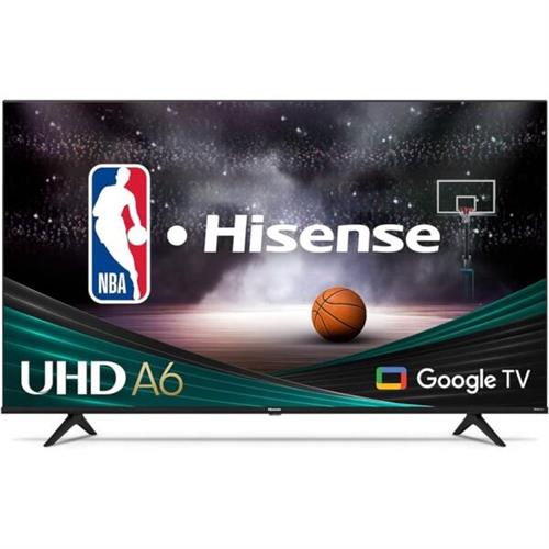 Hisense 55 Inch Class A6 Series LED 4K UHD HDR Smart Google TV 55A6H