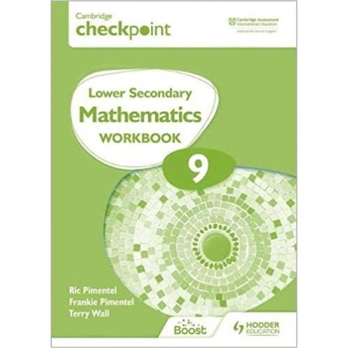 Cambridge Checkpoint Lower Secondary Mathematics Workbook 9