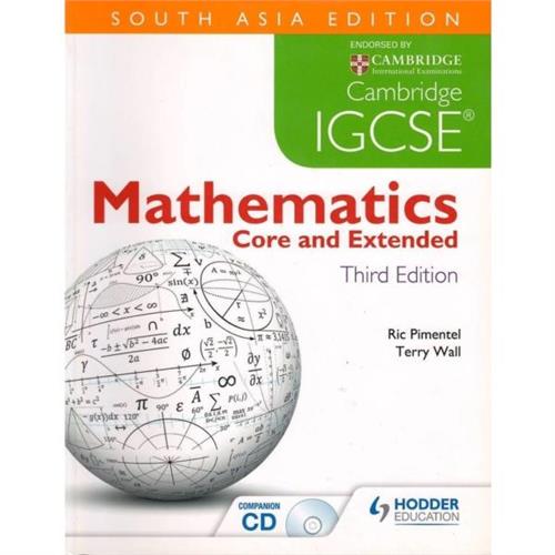 Cambridge IGCSE Mathematics Core and Extended, 3/E + CD