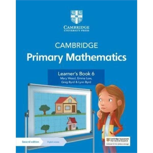 Cambridge Primary Mathematics Learners Book 6 with Digital Access (1 Year)