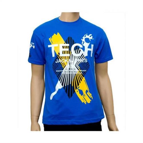 Jack & Jones Tech Mens Tshirt Blue