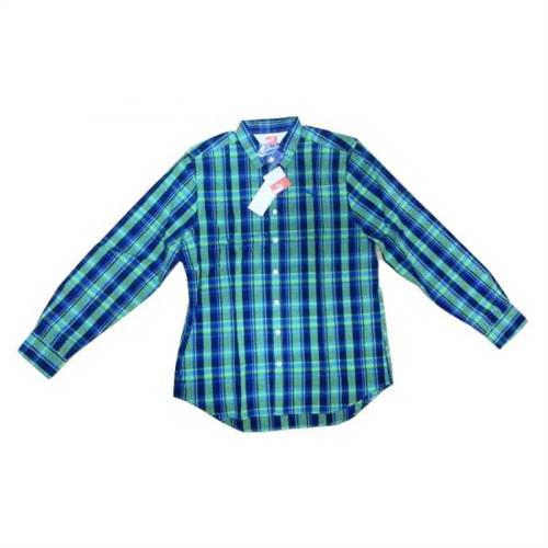 Puma Mens Branded Long Sleeve Checked Shirt XXL