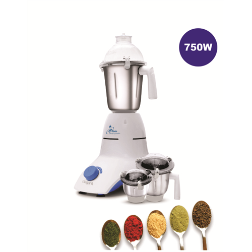 Clear 750W Mixer Grinder with 3 Jars CLM1623