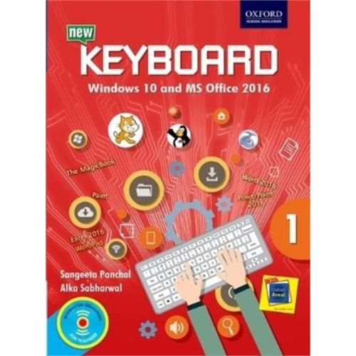 Oxford New Keyboard Windows 10 And MS Office 2016 Class 1