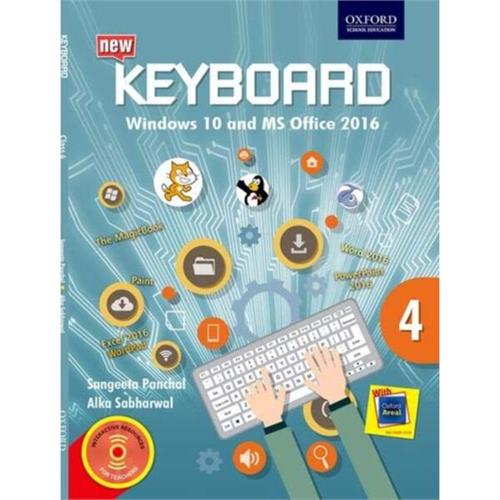 Oxford New Keyboard Windows 10 And MS Office 2016 Class 4