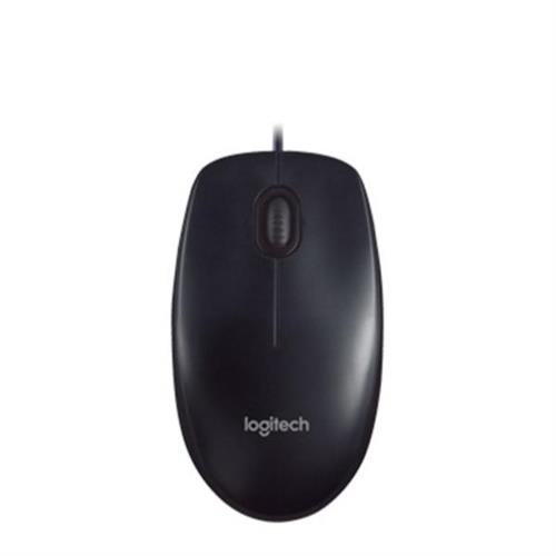 Logitech M90 Wired USB Optical Mouse Black