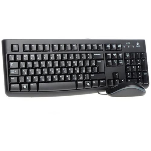 Logitech MK120 Combo Wired USB Keyboard and Mouse