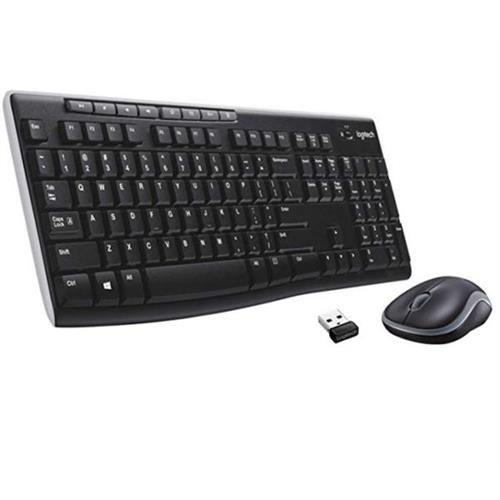 Logitech MK270R 2.4GHz Wireless Keyboard and Mouse Combo with Tiny Nano Receiver