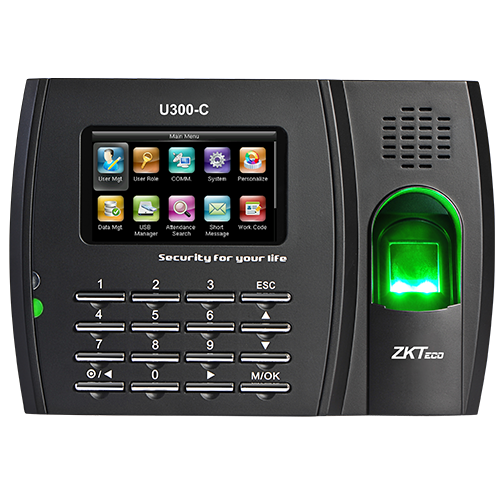 ZKTeco U300-C Fingerprint Access Control System GUI Ethernet/RS232/USB