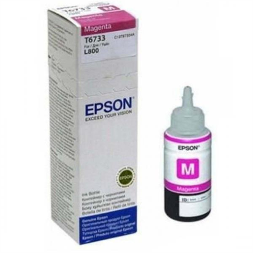 Epson Original Ink Magenta For L800/L1800 70ml T6733