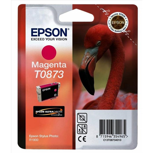 Epson Original Ink Magenta High Gloss Optimizer For Stylus Photo R1900 T0873