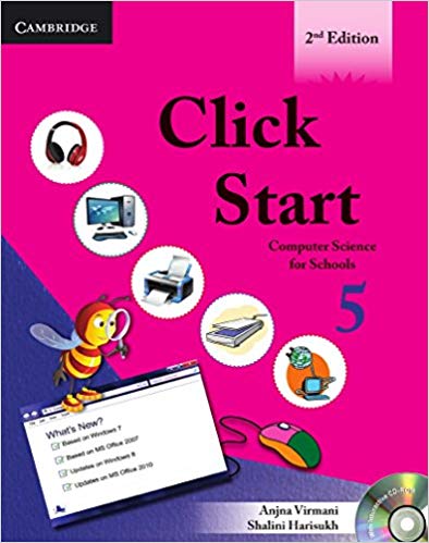 Click Start Level 5 Students Book with CD : Computer Science for Schools Book