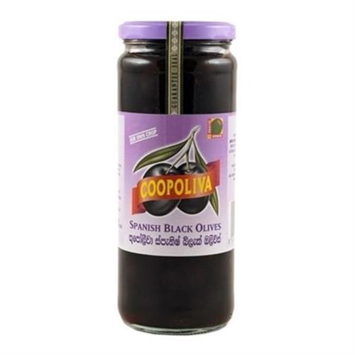 Coopoliva Spanish Pitted Black Olive 450g
