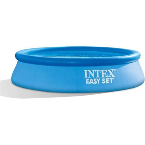 Intex 8Ft X 24 Inch Easy Set Inflatable Circular Above Ground Portable Outdoor Family Swimming Pool 28106