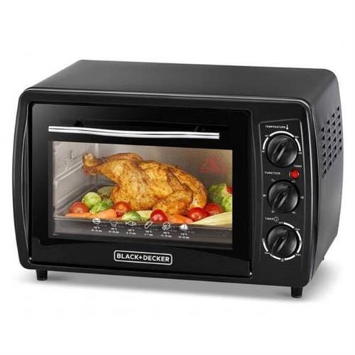 Black & Decker 19L Double Glass Multifunction Toaster Oven With Rotisserie TRO19RDG-B5