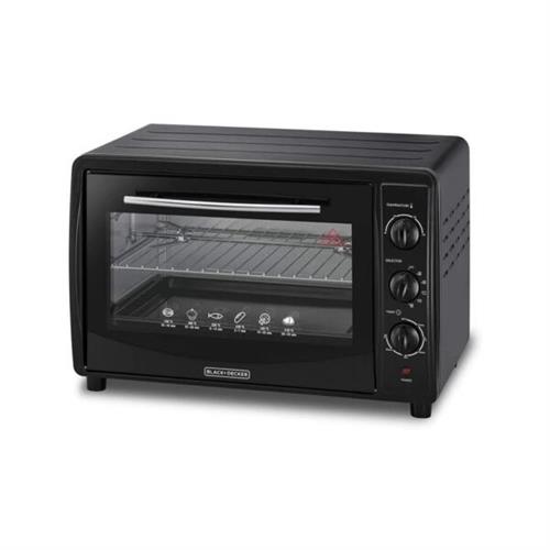 Black & Decker 45L 1800W Double Glass Toaster Electric Oven With Rotisserie TRO45RDG-B5