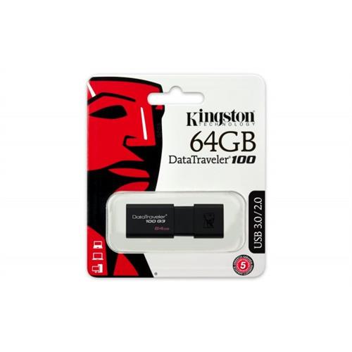 Kingston DataTraveler 100 G3 64Gb USB 3.0 Flash Drive